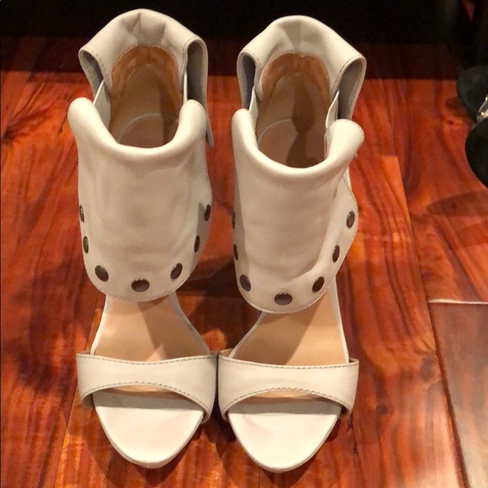 L.A.M.B. Grey Heels